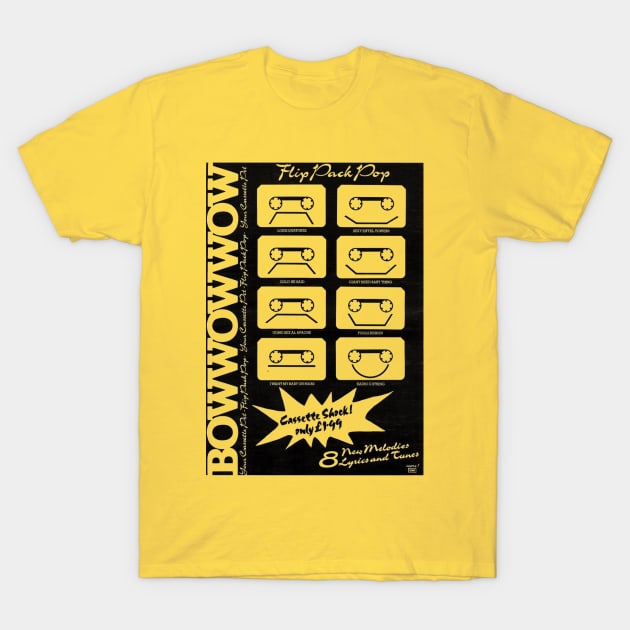 Bow Wow Wow T-Shirt by Pop Fan Shop